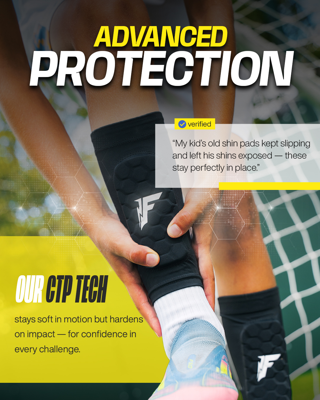 Kids Built-In Shin Pads