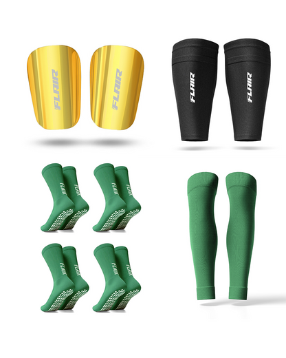 Ultimate Bundle - Gold Shin Pads