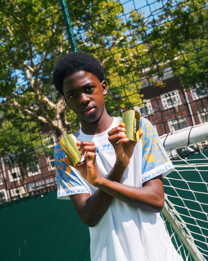 Kids Gold Shin pads